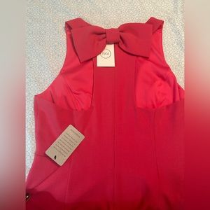 1901 pink shift dress